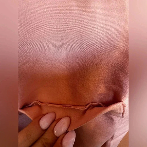 Pretty Little Thing Pink Shoulder Padded Relaxed Fit Cropped Blazer - Picture 6 of 7